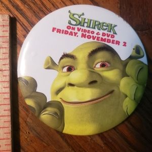 Shrek Movie promo pin